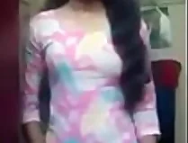 Sexy girl after a striptease