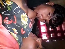 Watch this desi housewife sucking by her brother